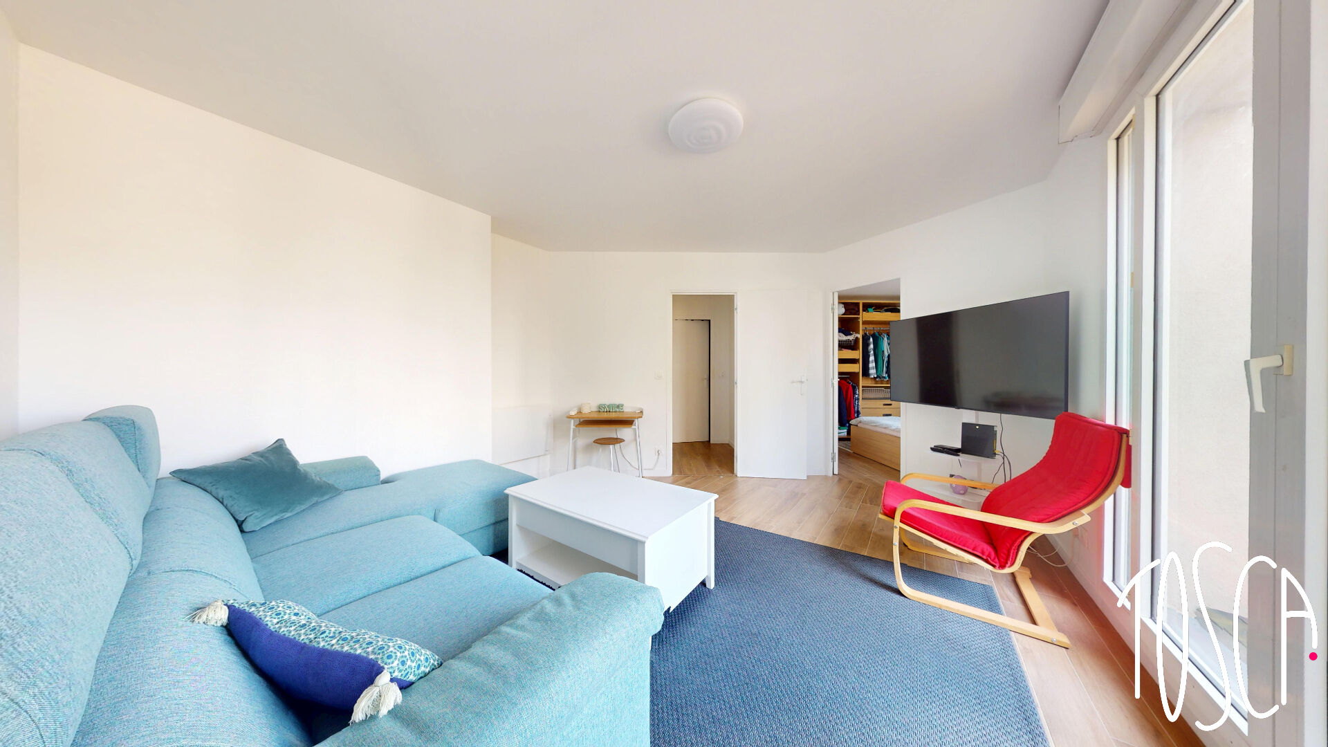 EN EXCLUSIVITE - CENTRE VILLE DE THIAIS - 2 PIECES - 42m2 - TERRASSE - PARKING - CAVE