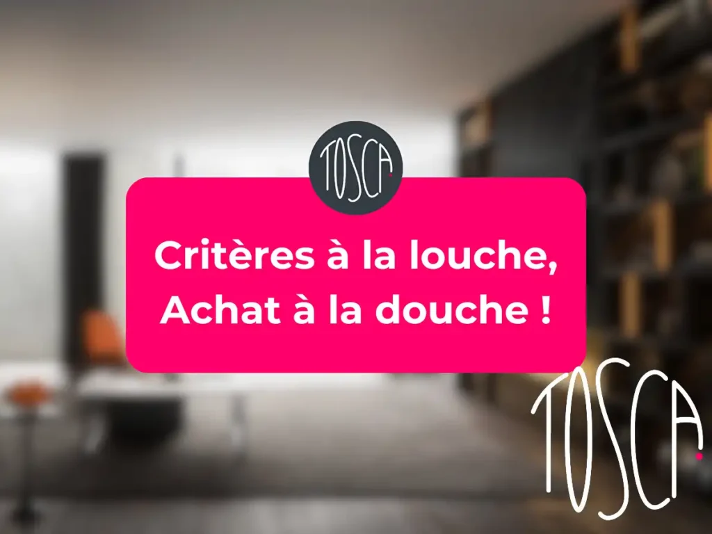 Critères à la louche, Achat à la douche!