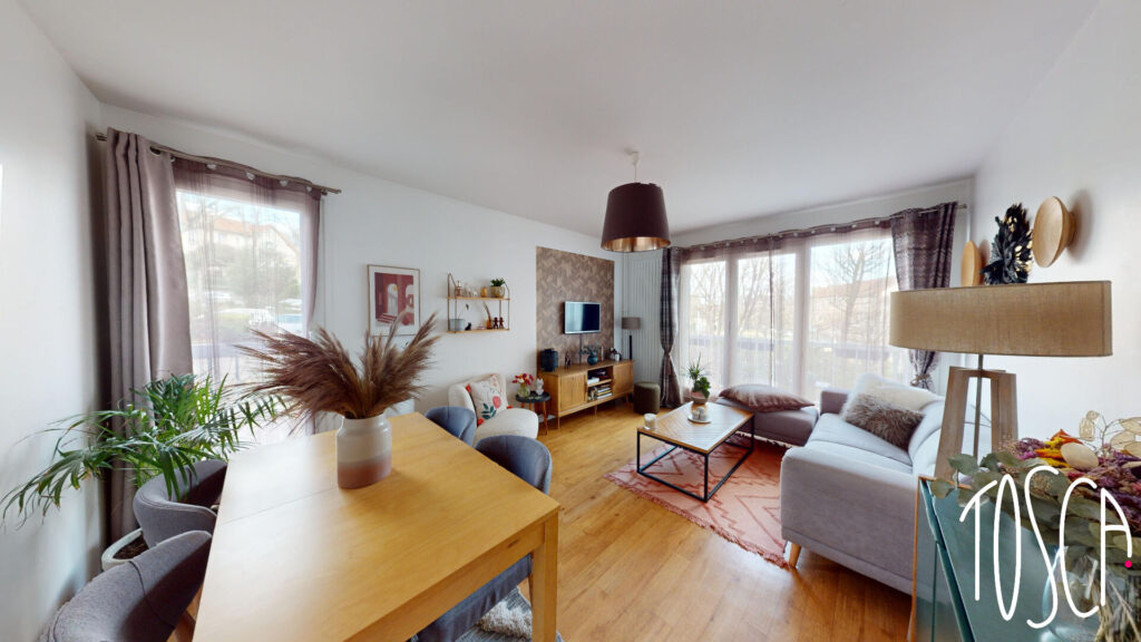 Appartement 2 pièces 53.80 m2 – Parking – Balcon - Featured
