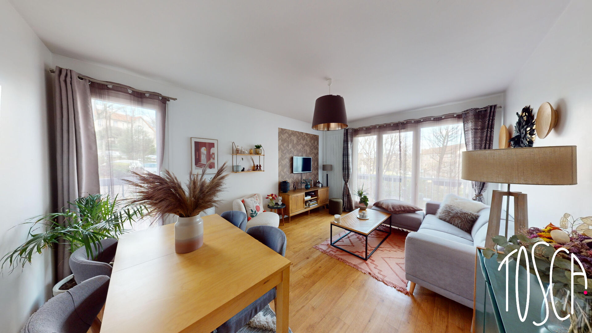 Appartement 2 pièces 53.80 m2 - Parking - Balcon
