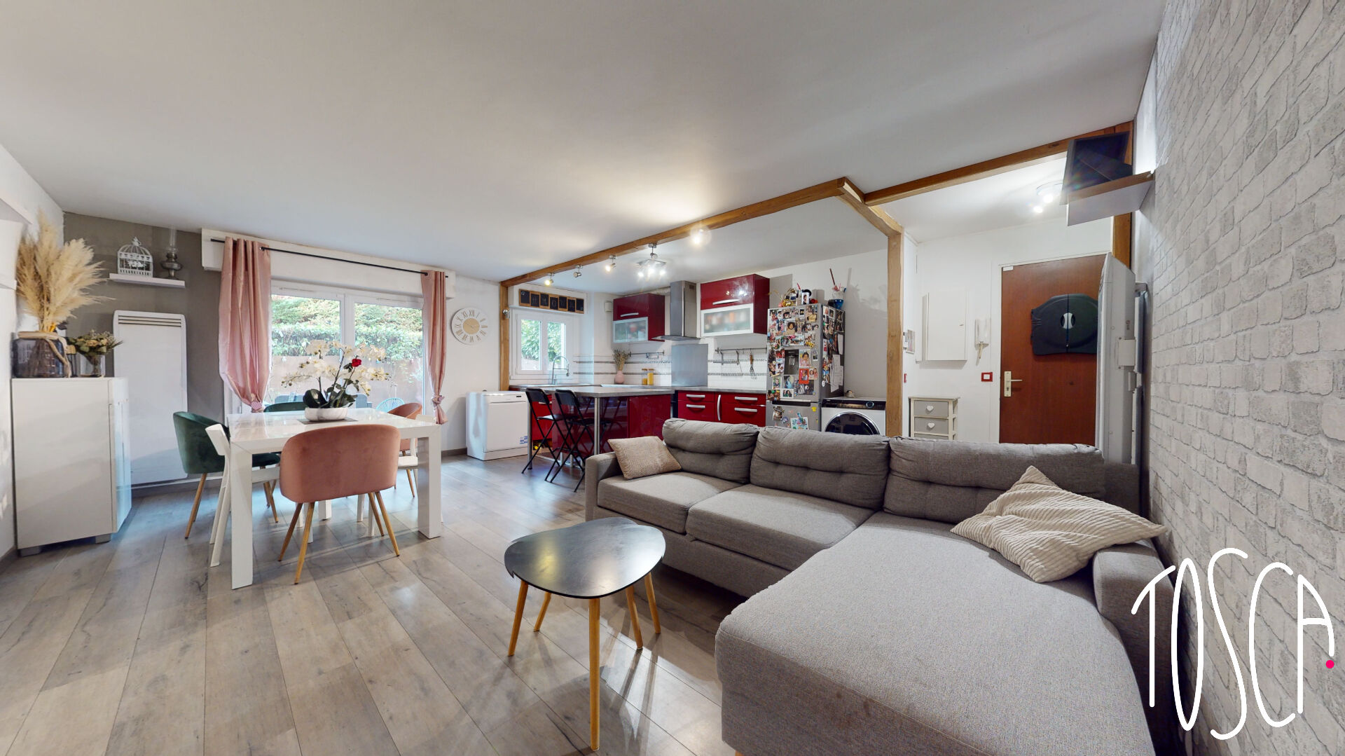 EXCLUSIVITE - THIAIS - 3 PIECES DE 67 M² AVEC 2 JARDINS ( 53m²) ET BOX