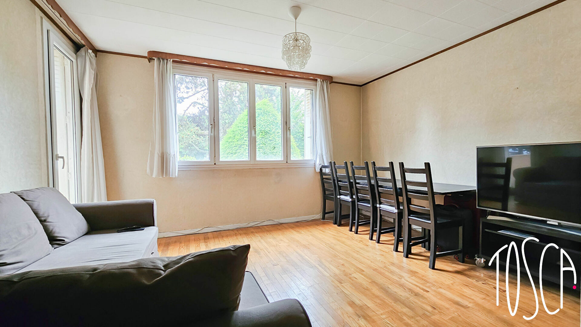 APPARTEMENT 3P 57m² - BALCON - CAVE - BOX - RAVALEMENT PAYÉ