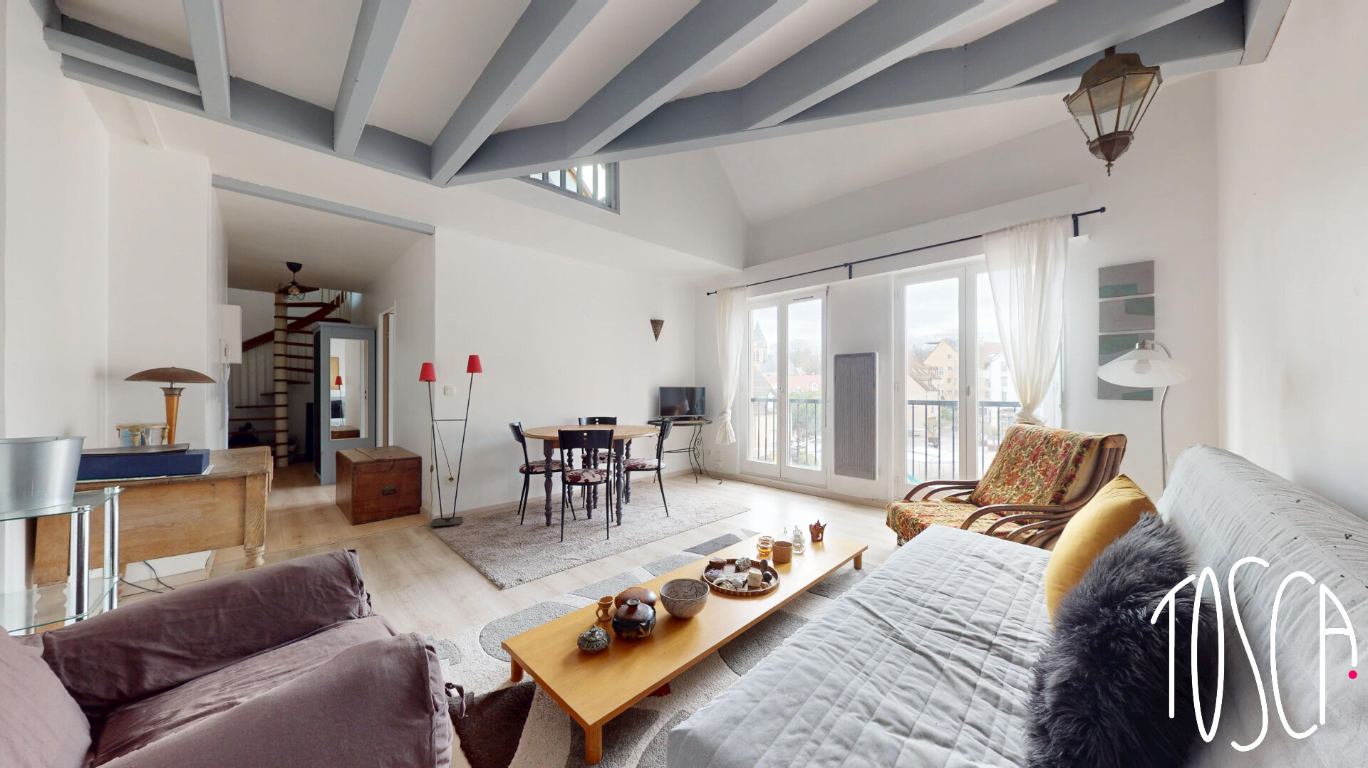 THIAIS - DUPLEX - 4 PIECES - 98 m2 - CENTRE VILLE - PARKING SOUS-SOL